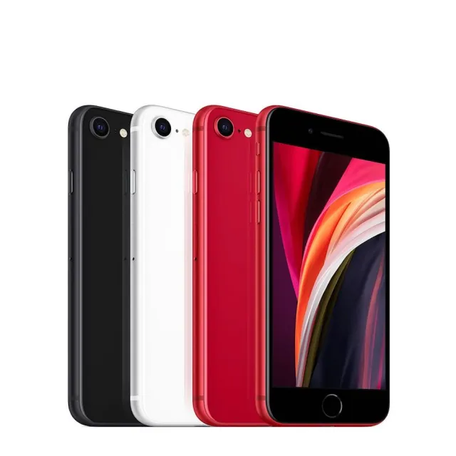 【Apple】A+級福利品 iPhone SE 2 128G 4.7吋（贈充電線+玻璃貼+透明殼）