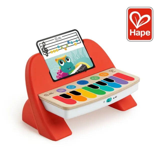 【Hape】Baby Einstein小鋼琴(聲音玩具/樂器遊戲/木製玩具/木頭玩具)
