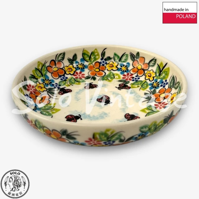 波蘭陶SOLO 波蘭陶 Vena 波蘭陶 14CM 深圓盤 瓢蟲花園系列