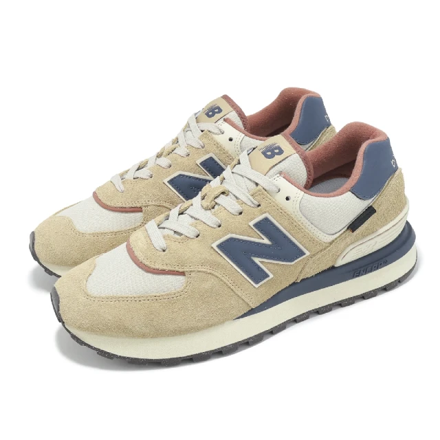 NEW BALANCE 休閒鞋 574 Legacy 男鞋 女鞋 米黃 復古靛藍 Cordura 抗撕裂 麂皮 情侶鞋 NB(U574LGMO-D)