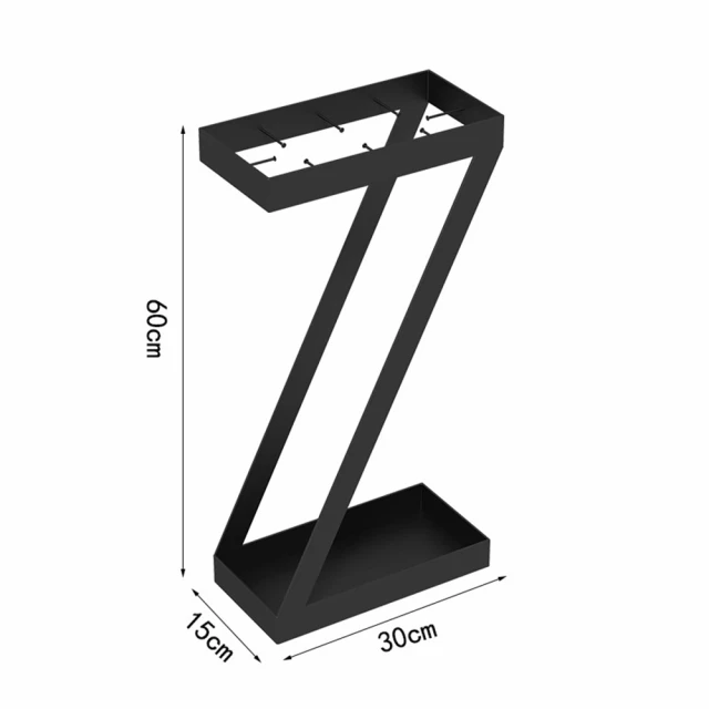 顧家家居 北歐簡約風雨傘收納架-長傘8把短傘8把(傘架/家用傘架/傘架/傘桶/門口傘架/預售15天)