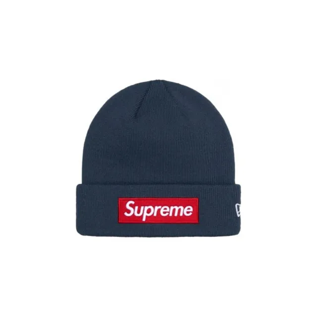 【SUPREME】Supreme x New Era Box Logo Beanie 毛帽 黑/藍/綠/灰/橘/米 FW24BN13