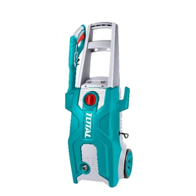 TOTAL UTGT11356 有刷高壓清洗機，採用一般插頭式設計，效能達130bar以上，提供強力清潔效果。適閤家用車輛、地板及戶外表面清洗，非人為因素享有183天保固（配件耗材除外）。高效耐用，輕鬆去除頑垢，讓清潔更省力！