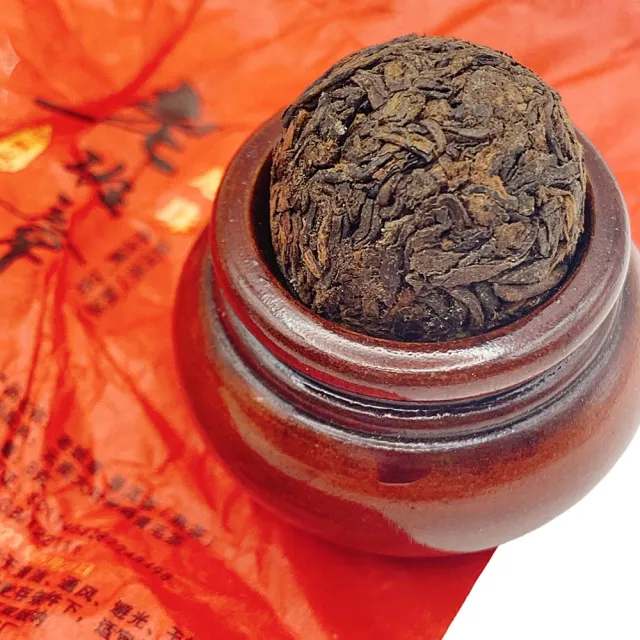 【藏古祥館】老班章龍珠普洱熟茶(熟茶 小餅茶 普洱 猛海 沱茶 龍珠)