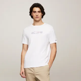 【Tommy Hilfiger】官方旗艦館 Triumph 圓領 T 恤_裸色