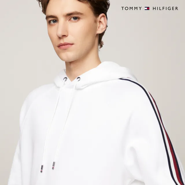【TOMMY HILFIGER】官方旗艦館 Global條紋帽T_裸色