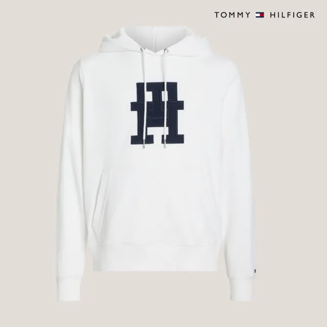 【TOMMY HILFIGER】官方旗艦館 Monogram縫飾帽T_裸色