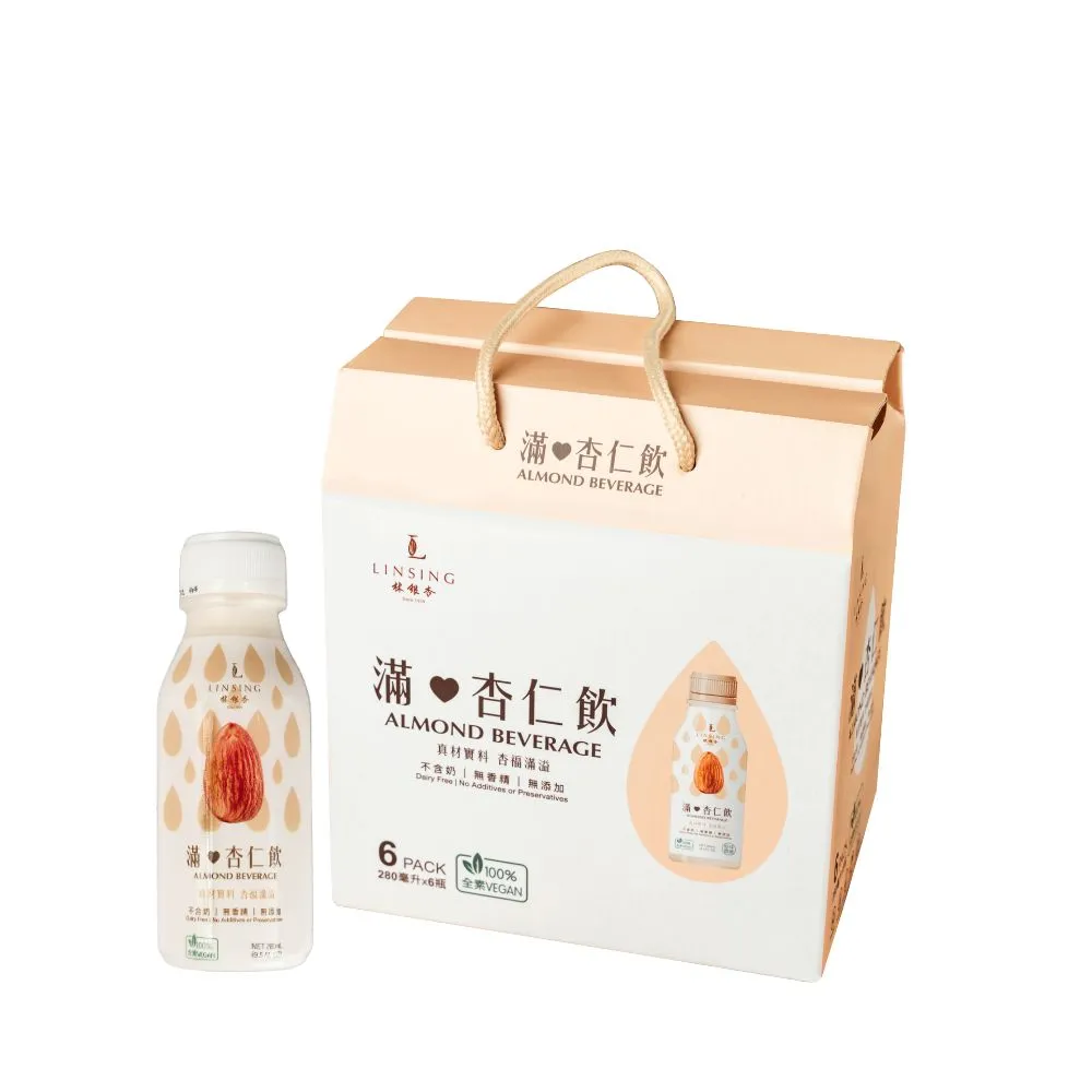 Ginkgolin 林銀杏】滿杏仁飲(280mlx3罐) - 鮮拾