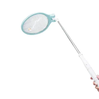 【RASTO】AZ6 四段伸縮加長180度摺疊零死角捕蚊拍