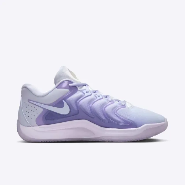 【NIKE 耐吉】KD17 EP 男 籃球鞋 運動鞋 實戰 球鞋 杜蘭特 緩震 氣墊 淡紫(FJ9488-500)