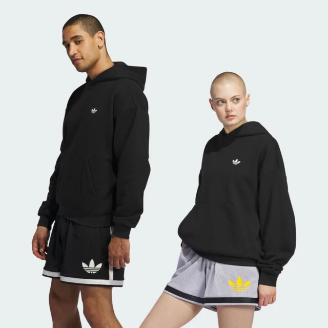 adidas 愛迪達 Gfx Hoodie 男女 連帽上衣 帽T 連帽長袖 亞版 黑(IY3716)