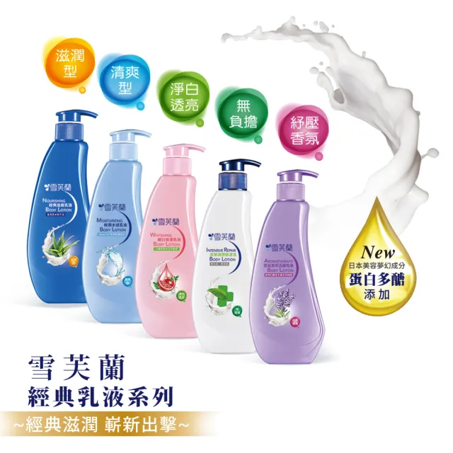 【雪芙蘭】經典身體乳液300ml(撫平粗糙重現光滑)