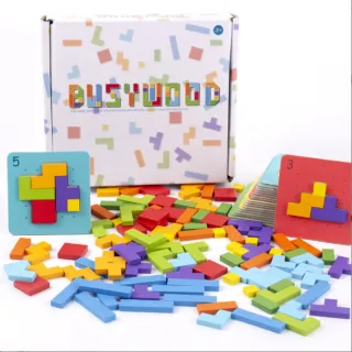 【Jigsaw】兒童智力邏輯挑戰對戰遊戲積木拼圖玩具(玩具/兒童禮物/桌遊)