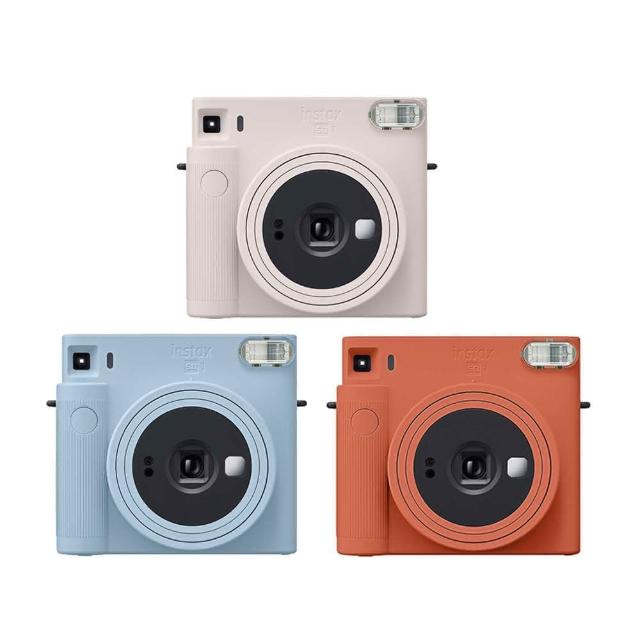 【FUJIFILM 富士】instax SQUARE SQ1 方形拍立得相機  公司貨(送20張底片+旋轉相框+透明保護套20入)