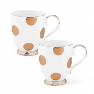 【PIP STUDIO】雙12 買一送一★Dot Delight馬克杯/水杯350ml(2入)