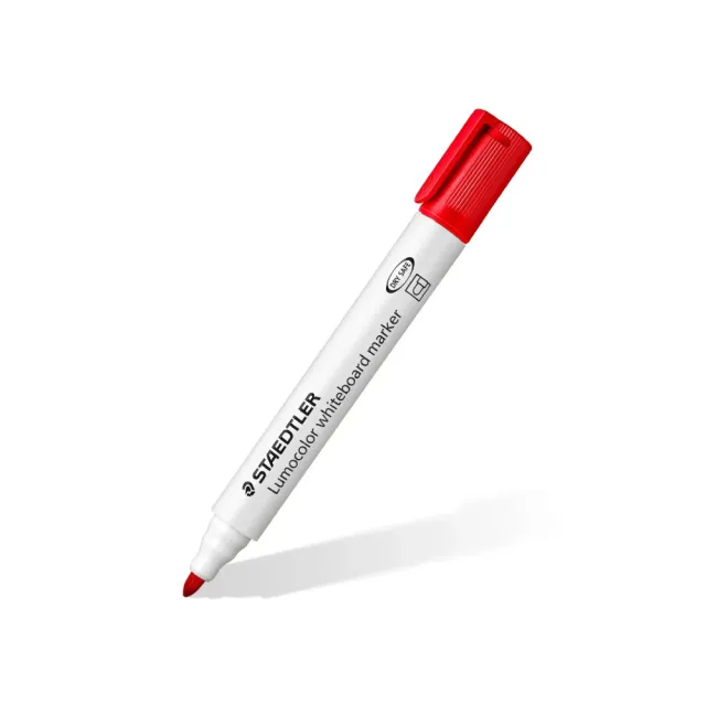 【STAEDTLER 施德樓】施德樓 防乾白板筆-圓頭 MS351