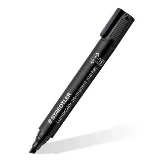 【STAEDTLER 施德樓】施德樓 防乾油性麥克筆-斜頭 MS350