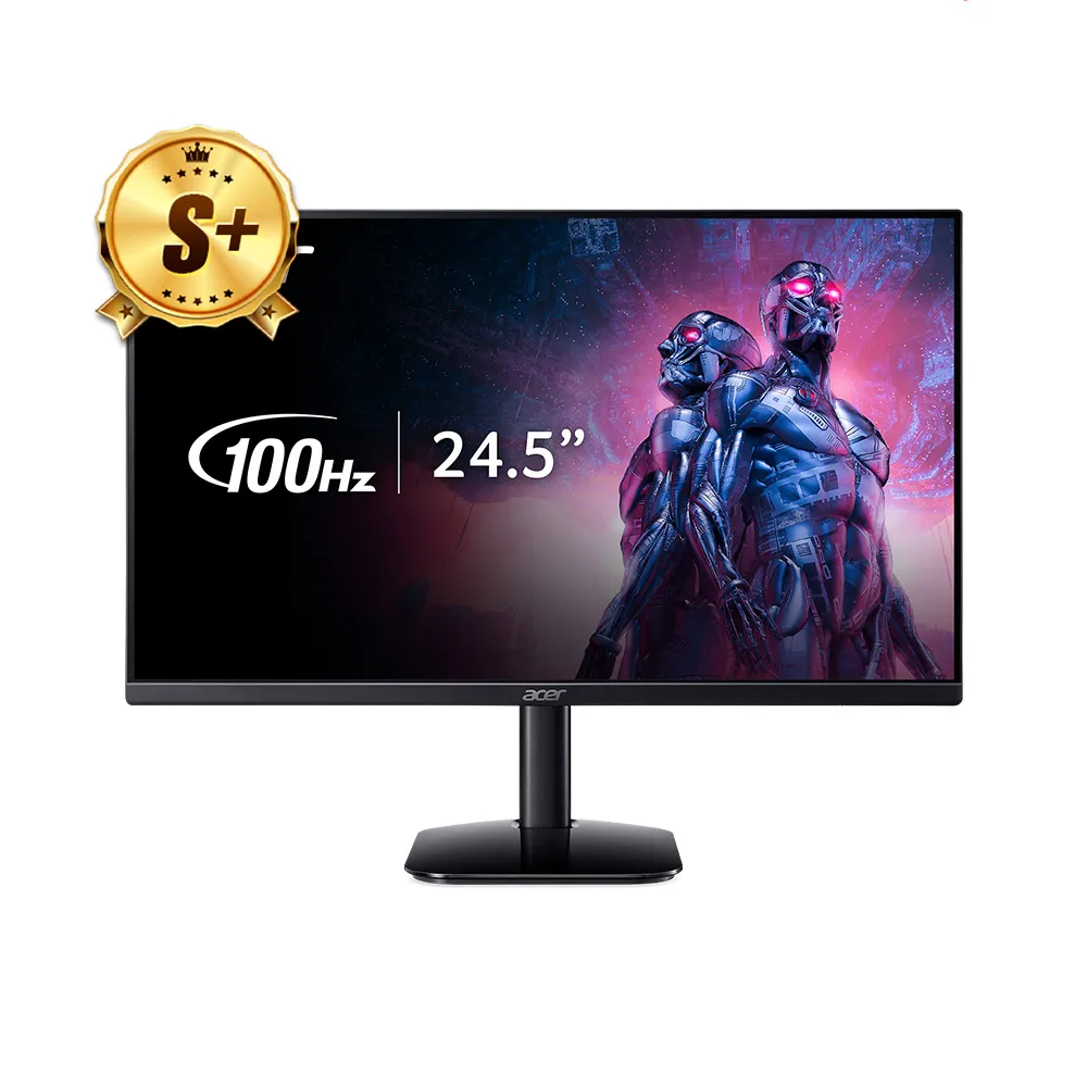 【Acer 宏碁】S+ 福利品 KA252Q E0 100Hz抗閃螢幕(25型/FHD/100Hz/1ms/IPS)