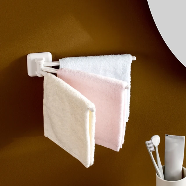 COMET 冰箱多功能磁吸式紙巾架(捲紙架 掛勾收納架 毛巾