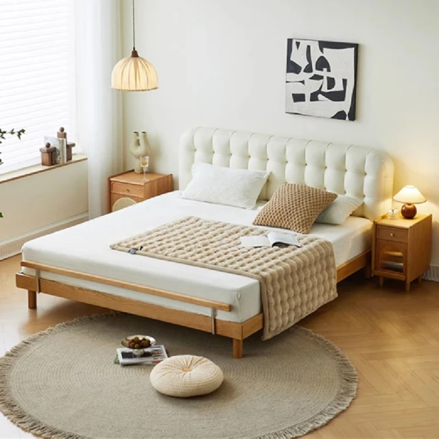 Taoshop 淘家舖 M - 科技布實木床｜家具軟包床｜主