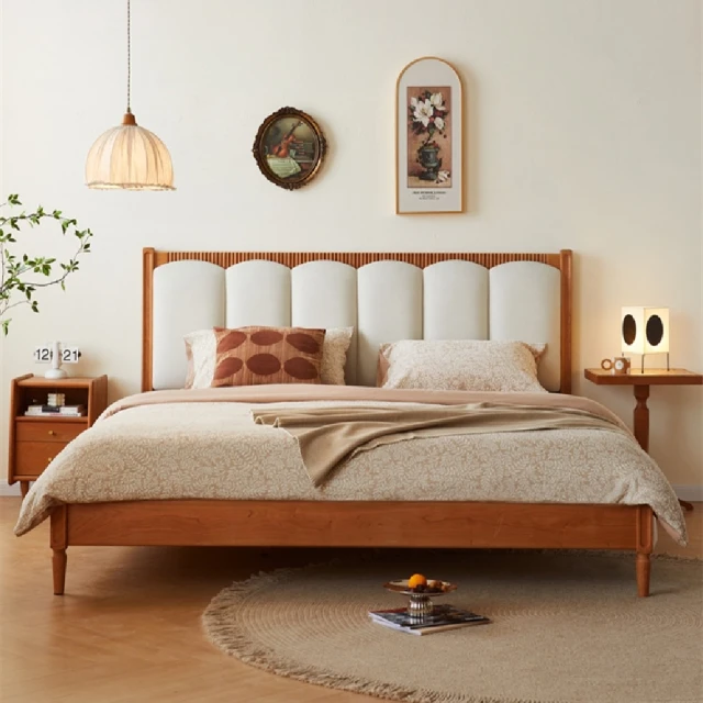 Taoshop 淘家舖 M - 科技布實木床｜家具軟包床｜主