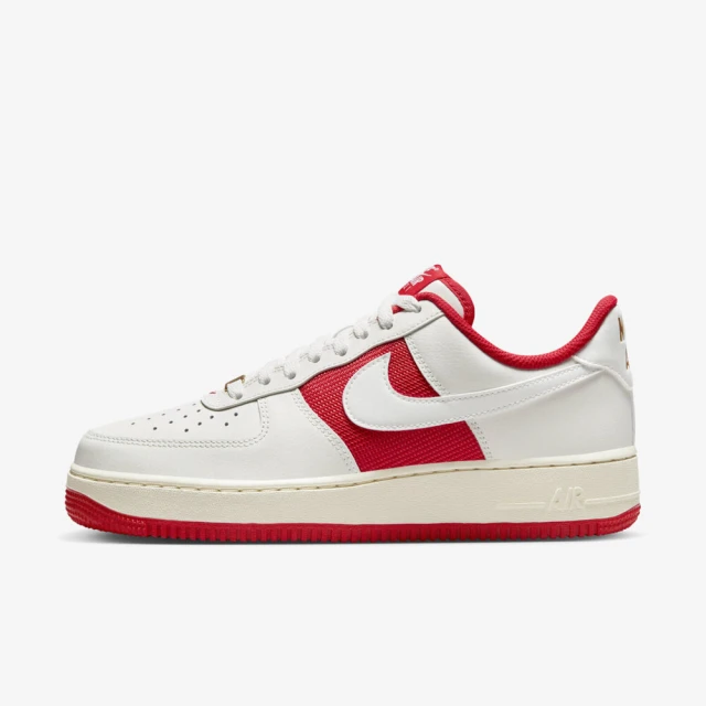 NIKE 耐吉 Air Force 1 07 男 休閒鞋 運動 經典 AF1 低筒 百搭 白紅(FN7439-133)