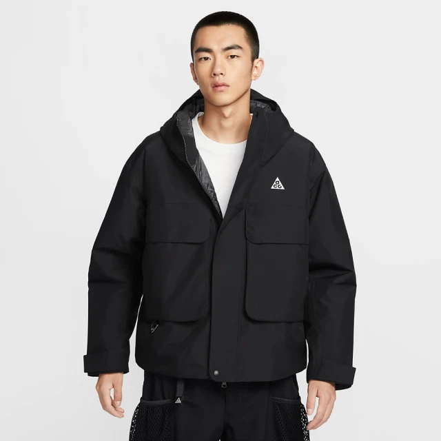 NIKE 耐吉 運動連帽外套 男 夾克 防風防潑水 AS M ACG SF PRMLFT SKL PK JKT 黑 FV8682-010