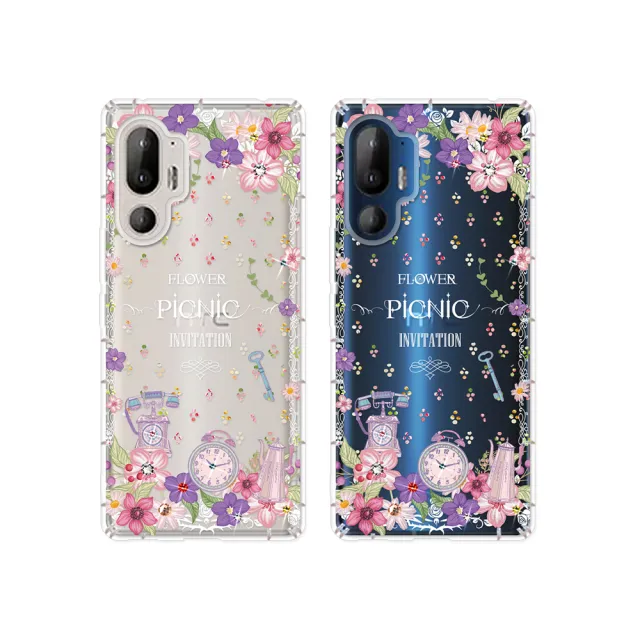【YOURS】HTC 全系列 彩鑽防摔手機殼-野之宴(U24Pro/U23Pro/Desire22Pro/D21Pro/U23/U12+/U11+/U1)