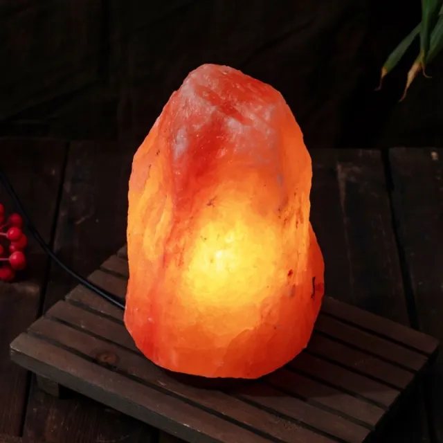 【礦世奇鹽】喜馬拉雅山開運吉祥鹽燈2kg-3kg(小夜燈、夜燈、鹽燈、燈、桌燈、風水、巴基斯坦玫瑰鹽)