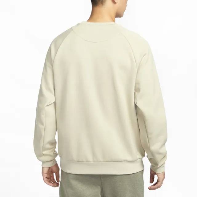 【NIKE 耐吉】As Df Uv Primary Ls Crew 男款 卡其色 大學T 速乾 長袖 FZ0972-251