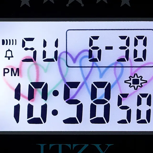 【CASIO 卡西歐】ITZY LIA配戴聯名熱門款時尚腕錶 桃紅 40.5mm(GMD-S5610IT-4A)