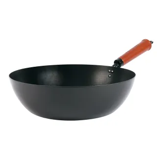 【Quasi】日式佐佐味碳鋼不沾深炒鍋 30cm(適用電磁爐)