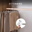 【上手家居】不鏽鋼衣夾 10入組(無痕衣架/褲夾/褲架/褲子衣架/金屬衣架/衣架夾/裙夾/防風衣架)