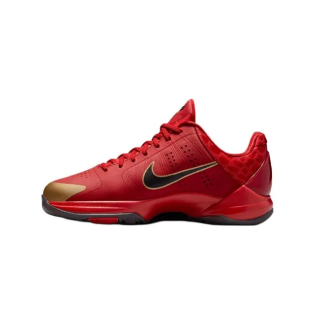 【NIKE 耐吉】Nike Kobe 5 Protro 蛇年限定 大學紅 GS 輕巧 低筒 緩震 運動鞋 休閒鞋 大童鞋 HM3753-600