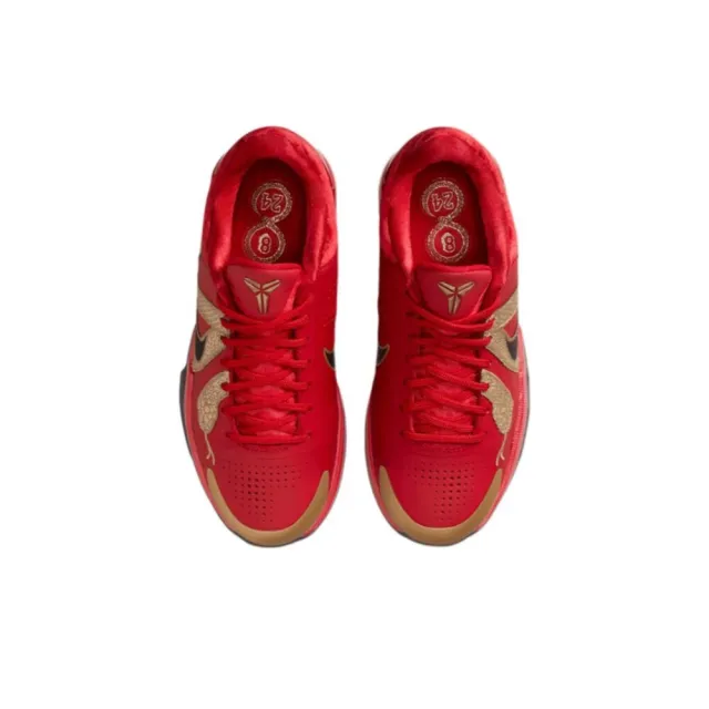 【NIKE 耐吉】Nike Kobe 5 Protro 蛇年限定 大學紅 GS 輕巧 低筒 緩震 運動鞋 休閒鞋 大童鞋 HM3753-600