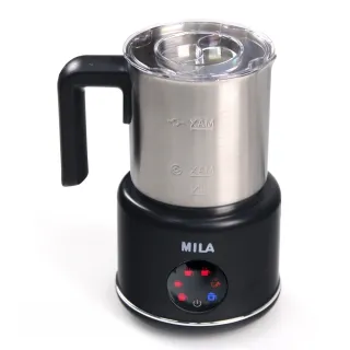 【MILA】全自動冷熱奶泡機-不鏽鋼款(六種模式可加熱牛奶)