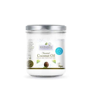 【法國碧歐星球食用油坊】天然冷壓初榨去味椰子油400MLx2件組