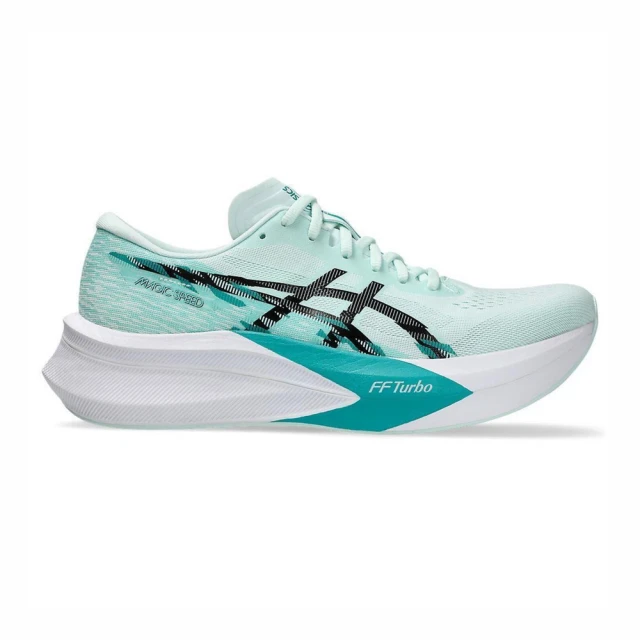 asics 亞瑟士 Magic Speed 4 男 競速跑鞋 慢跑鞋 支撐 碳板 緩震 湖水藍(1011B875-401)