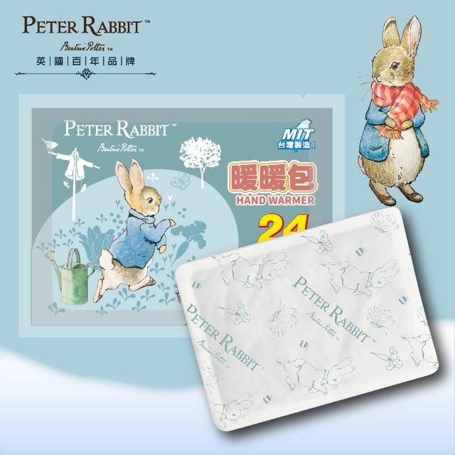 【PETER RABBIT 比得兔】24H 手握暖暖包 48入 增量1.1倍(台灣製造/平均溫度53℃)