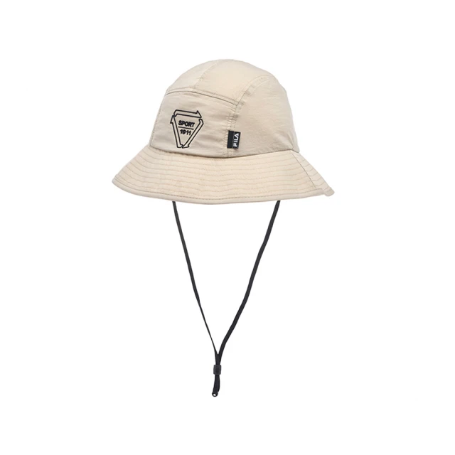 FILA官方直營 男抗UV平織長褲-淺灰(1PNZ-1315