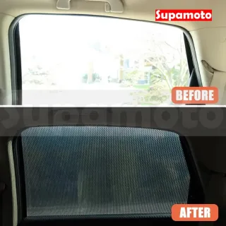 【Supamoto】小尺寸—遮陽靜電車窗貼42x38cm(玻璃/網點/網眼/防曬/隔熱貼/隱匿/隱密/隔熱紙)
