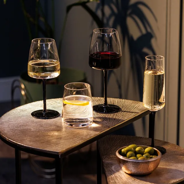 【MIKASA】美國 Palermo水晶玻璃白酒杯4入 350ml / 調酒杯 雞尾酒杯 紅酒杯