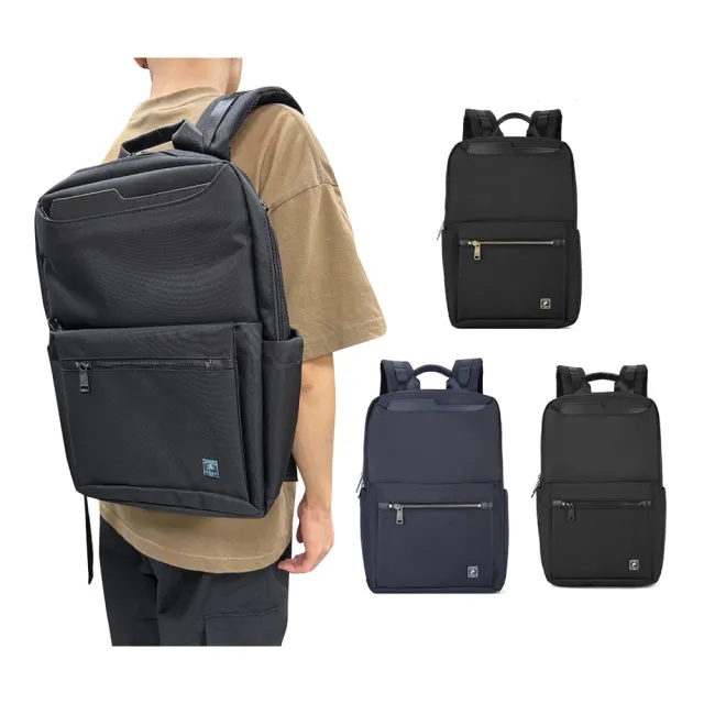 【SNOW.bagshop】雙11 後背包 中大容量 可A4夾 電腦 二主袋+外袋共五層 防水尼龍布