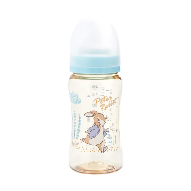 【奇哥】比得兔PPSU寬口奶瓶-240ml(2色選擇)