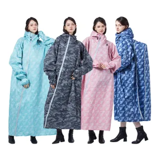 【BAOGANI 寶嘉尼】B14嵐雨背包斜開一件式雨衣(背包雨衣/機車雨衣/登山背包客)