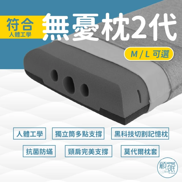 黛聖婕 雙人長枕頭 記憶棉雙人枕頭 零壓記憶棉枕 護頸枕(仰