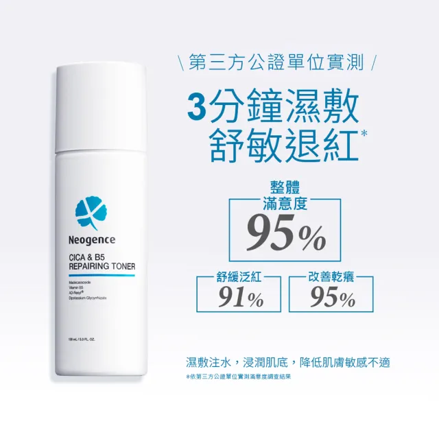 【Neogence 霓淨思】積雪草B5舒敏修護化妝水150ml