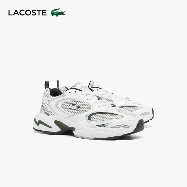 LACOSTE STORM 96 女鞋 休閒鞋 運動鞋 經典復古 Y2K風格 530 白黑(49SFA0025_1R5)