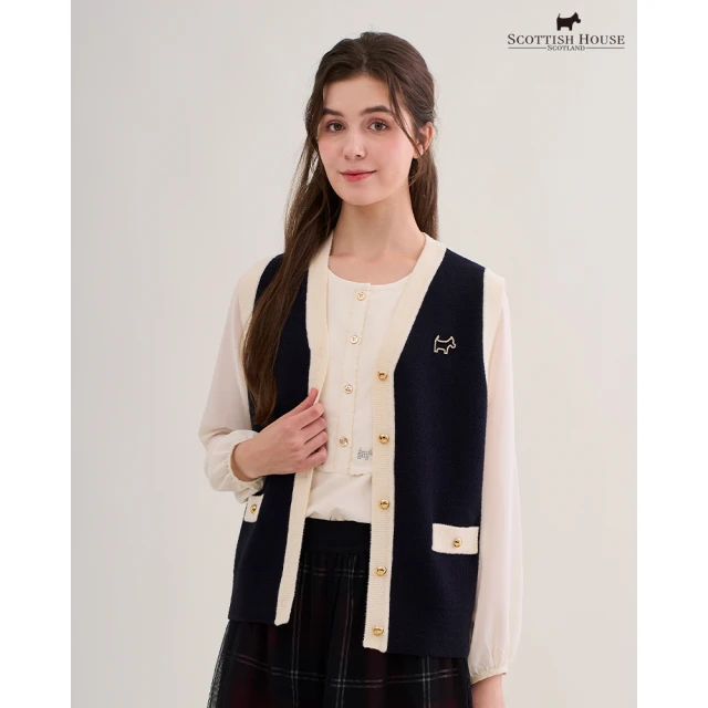 betty’s 貝蒂思 三色織帶方領短袖T-shirt(共二