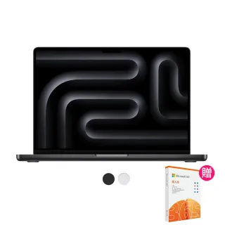【Apple】微軟365個人版★2024 MacBook Pro 14吋 M4晶片 10核心CPU與10核心GPU 16G/512G SSD
